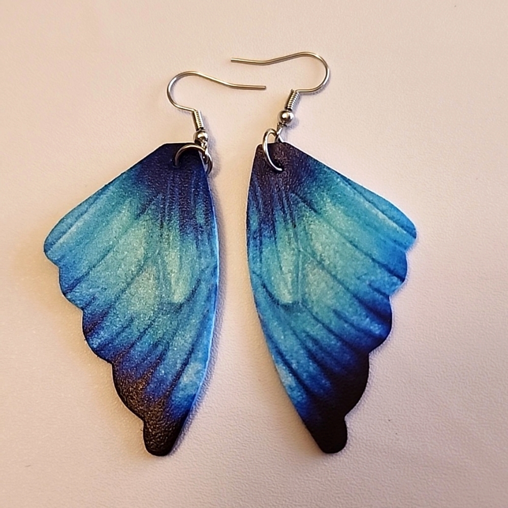 BUTTERFLY Earrings Butterfly Wing Spring Summer Fall